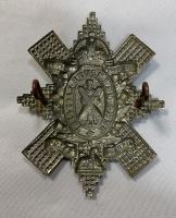 WW1 Black Watch Cap Badge 