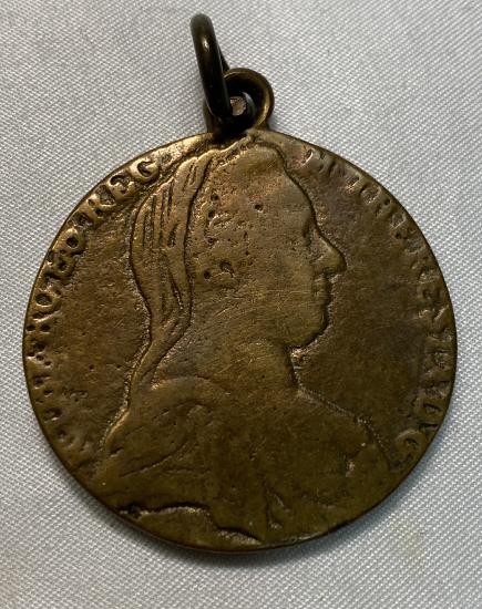 Austrian Maria Theresa Bronze Medallion