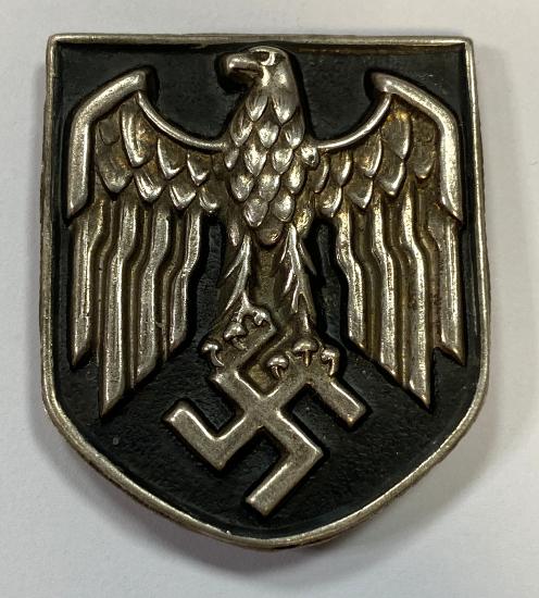Replica WW2 German Pith Helmet Eagle Shield
