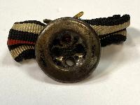WW2 German Cross Of Honour With Swords Button Hole Ribbon