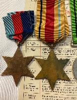 WW2 British Boxed Medal Group