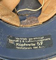 WW2 German Luftschutz M38 Gladiator Helmet