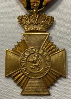  Belgium Military Decoration For Long Service