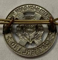 WW2 Canadian Cumberland Highlanders Collar Badge