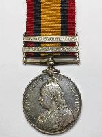 Queen's South Africa Medal With Two Clasps to the Argyll And Sutherland Highlanders