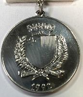 Malta George Cross 50th Anniversary Medal