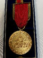 West Germany Federal Merit Medal With Miniature In Case
