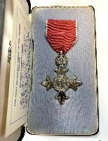 Queen Elizabeth Cased MBE Civil Class In Case
