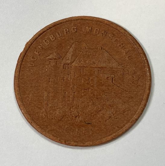 WW2 German Hitlerjugend Jugendburg Monschau Eifel Badge