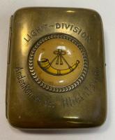 1920's British Light Division Cigarette Case