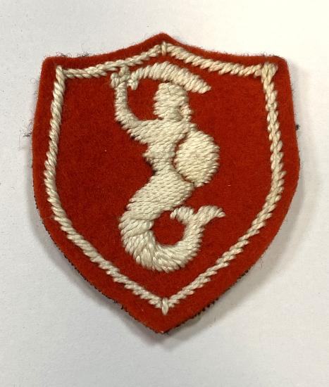 WW2 Polish 2nd Corp Mermaid Formation Badge
