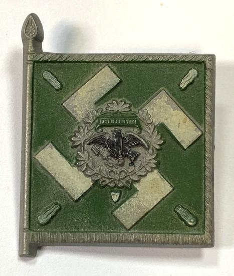WW2 German WHW Regiment General Goring Flag Standard Donation Badge