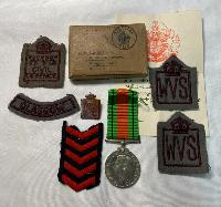 WW2 WVS Civil Defence Medal Group