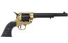 Code: G1109/L Replica Colt Peacemaker With Black Handle Black & Brass 1869 Long Barrel 
