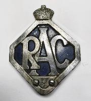 Royal Automobile Club Car Badge
