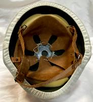 East German Military Police Traffic Controller's M56 Helmet & Cover