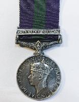 General Service Medal With Palestine Clasp 