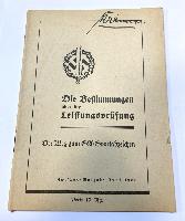 WW2 German  SA Sportsabzeichen Regulations Book