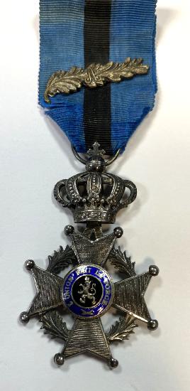 WW1 Belgian Order Of Leopold Knight Class