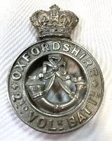 Victorian Oxfordshire 2nd Vol Battalion Glengarry Cap Badge