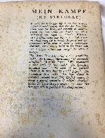 WW2 Adolf Hitler Mein Kampf