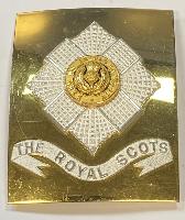 Royal Scots Officer's Cross Belt Plate