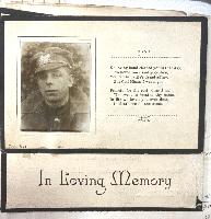 WW1 Ayrshire Yeomanry Killed In Action Memorial Plaque & Paperwork