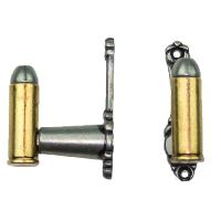 Code: G35 Replica Pair Of Brass Revolver Bullet Hangers