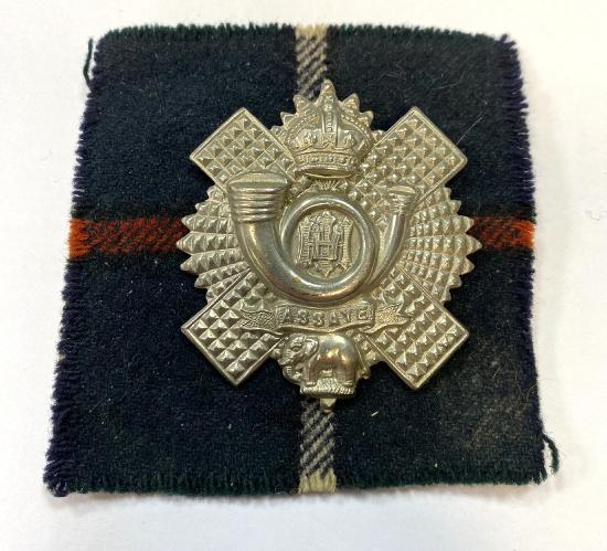 WW2 Highland Light Infantry Cap Badge