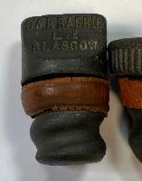 Vulcanite Sea Glass Bottle Stoppers