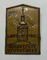 WW2 German Heimatfest Stotteritz 1936 Badge