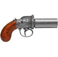 Code: G1071 Replica Pepperbox revolver, London 1840