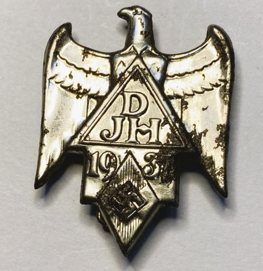 WW2 German Youth Hostel Association (DJH) Badge
