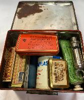 WW2 British ARP Medical Box & Contents