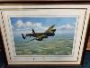 'Old Sugar' Lancaster Bomber Framed & Signed Print SHOP COLLECTION ONLY