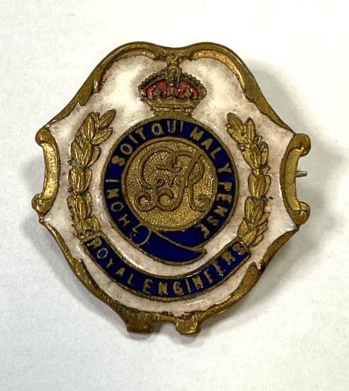 WW2 British Royal Engineers Sweetheart Brooch