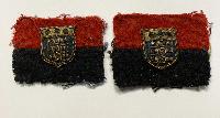 WW2 British Royal Army Ordnance Corp Officer's War Office Formation Badges 