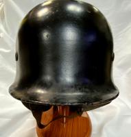 Postwar German Feuerschutzpolizei HJ Helmet