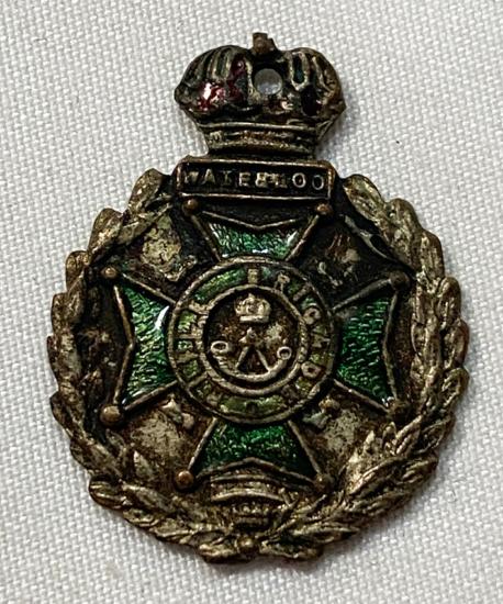 Victorian 95th Rifle Brigade Sweetheart Medallion