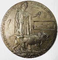 WW1 British Pair And Plaque  to 7th Battalion  London Regiment