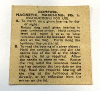 WW2 British Mk I Marching Compass In Box