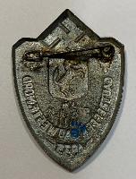 WW2 German Gautreffen West F Nord 1935 Day Badge