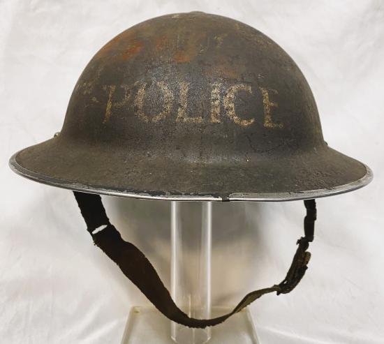 WW2 British Police Helmet