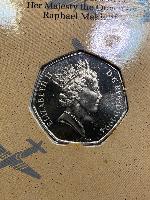 50th Anniversary D-Day Landings 50 Pence Commemorative Coin