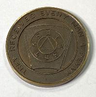 Robert Burns Lodge Tarbolton Masonic Token