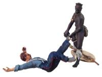 W.Britain 20012 - Rorke's Drift, Hospital Vignette No.2, "Taken from the Hospital,"