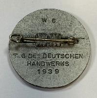 WW2 German Tag Des Deutschen Handwerks 1939 Badge