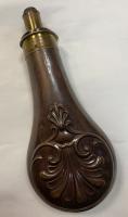 19th Century Copper Powder Flask