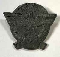 WW2 German Polizei 1942 Lapel Badge
