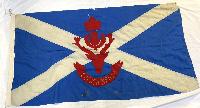 Queens Own Highlanders Fort George Barracks Flag